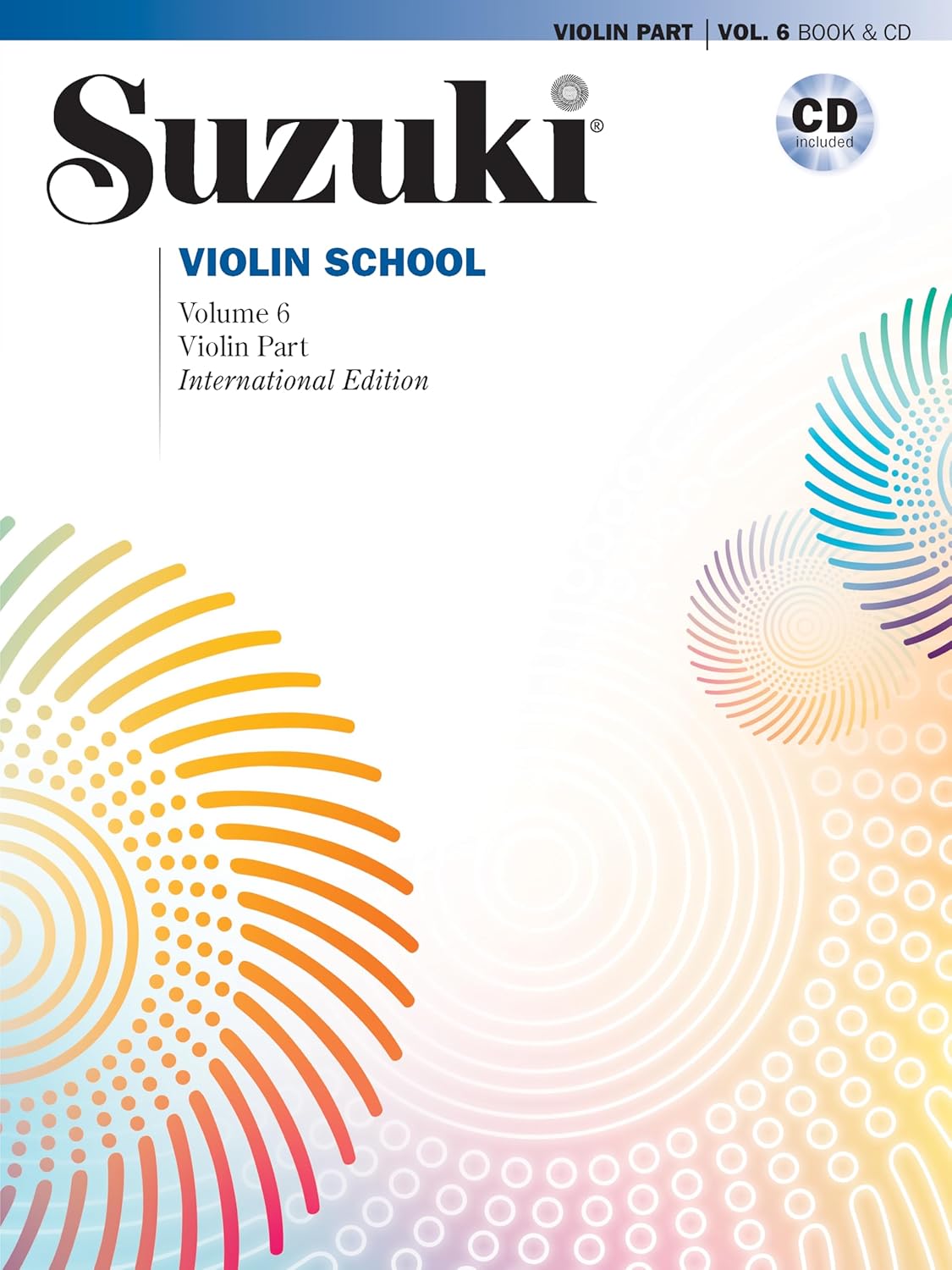 SUZUKI BOOK 6 W/ CD - VIOLIN