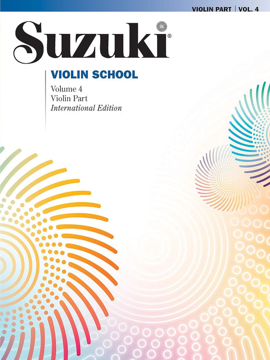 SUZUKI BOOK 4 - VIOLIN